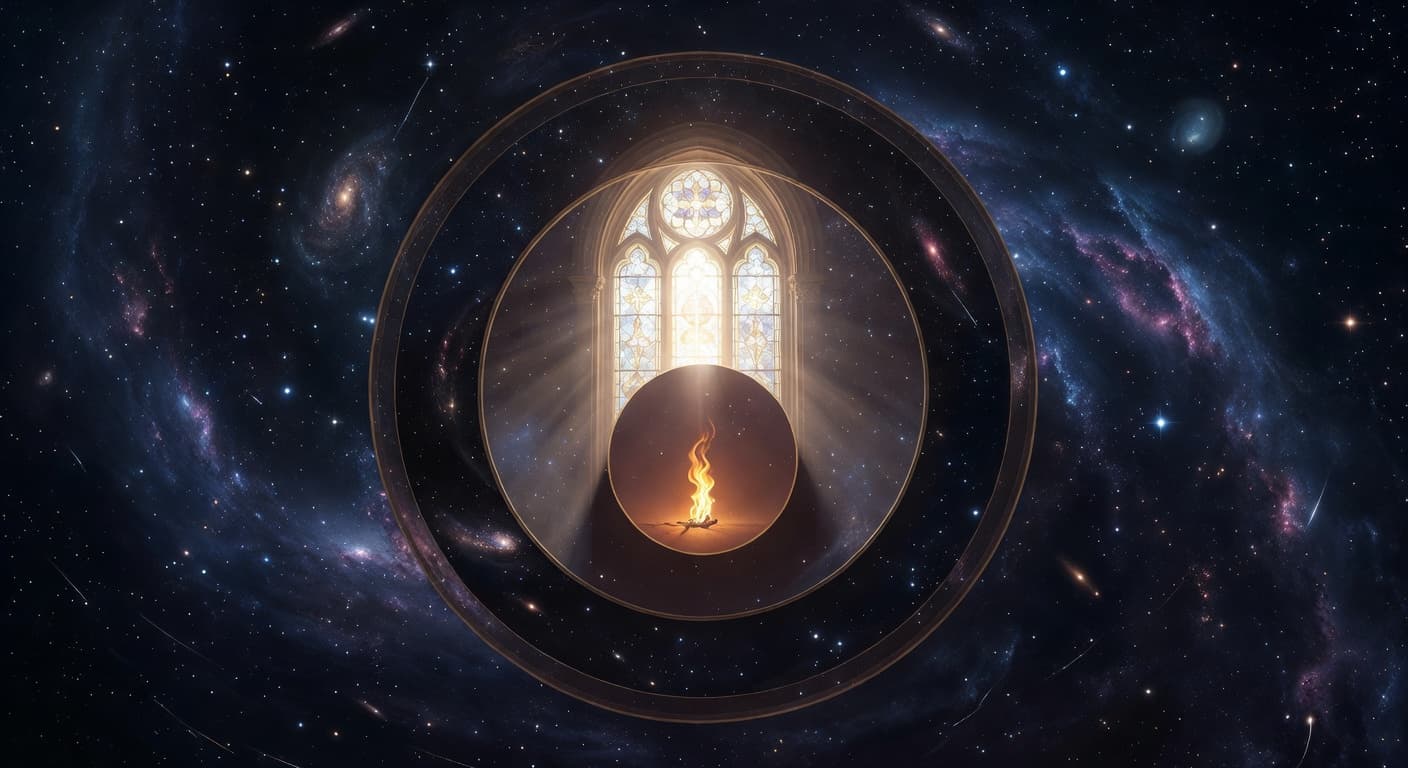 The Kingdom of God has three dimensions: the...